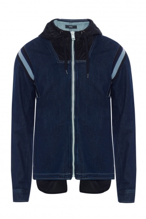 Hooded denim jacket, zdjęcie 1 Hooded denim jacket od Diesel
